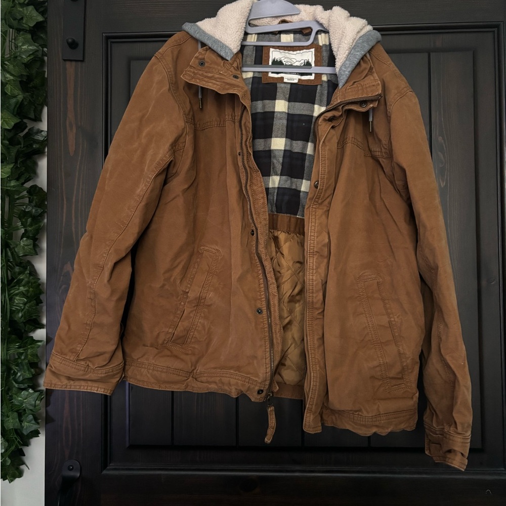 American Eagle Outfitters Tan Jacket